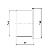 Заглушка PPR каналізаційна TA Sewage 50, фото 2