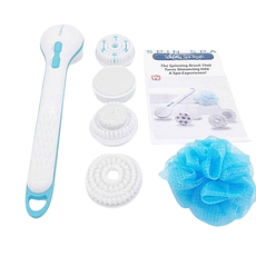 Електрична щітка для тіла Spin Spa Brush WN-01 | Електрична мочалка для душу | Масажер