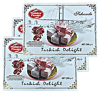 Турецкий рахат-лукум з гранату Malatya Pazari 200г, східні солодощі.