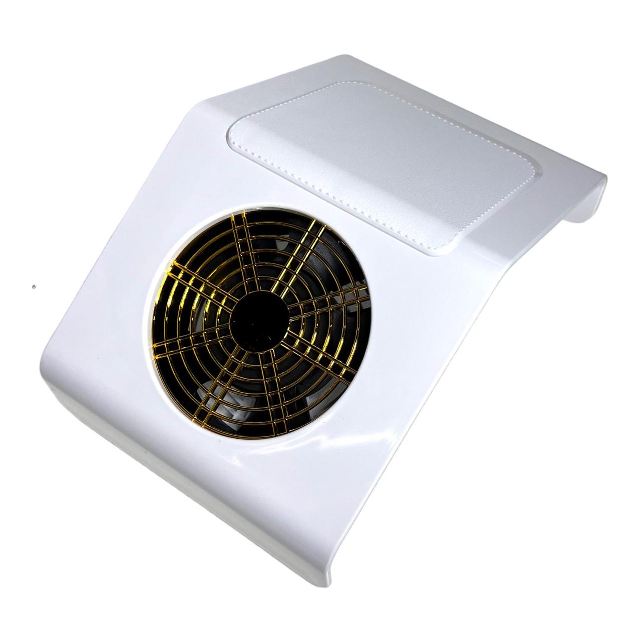 Витяжка пилосос для манікюру настільна, біла, фото 1