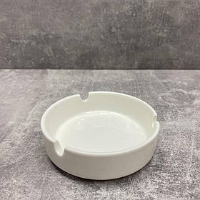 Попільничка порцелянова 10 см Stenson MC3237 White