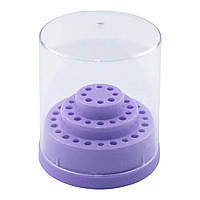 Підставка під насадки для фрезера манікюрного на 48 шт лаванда