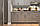 Кухонний фартух самоклеючий Біле вино (скіналі для кухні наклейка ПВХ) виноград бочки бежевий 60х200 см, фото 6
