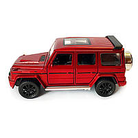 Машинка дитяча металева Mercedes–AMG G 63, мерседес, червоний, Автоексперт, 1:32, звук, світло, інерція, відкриваються двері, фото 2