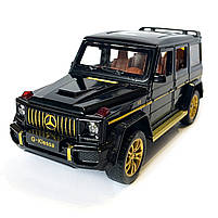 Машинка дитяча металева Mercedes–AMG G 63, мерседес, чорний, Автоексперт, 1:32, звук, світло, інерція, відкриваються двері, фото 3