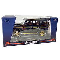 Машинка дитяча металева Mercedes–AMG G 63, мерседес, чорний, Автоексперт, 1:32, звук, світло, інерція, відкриваються двері, фото 7