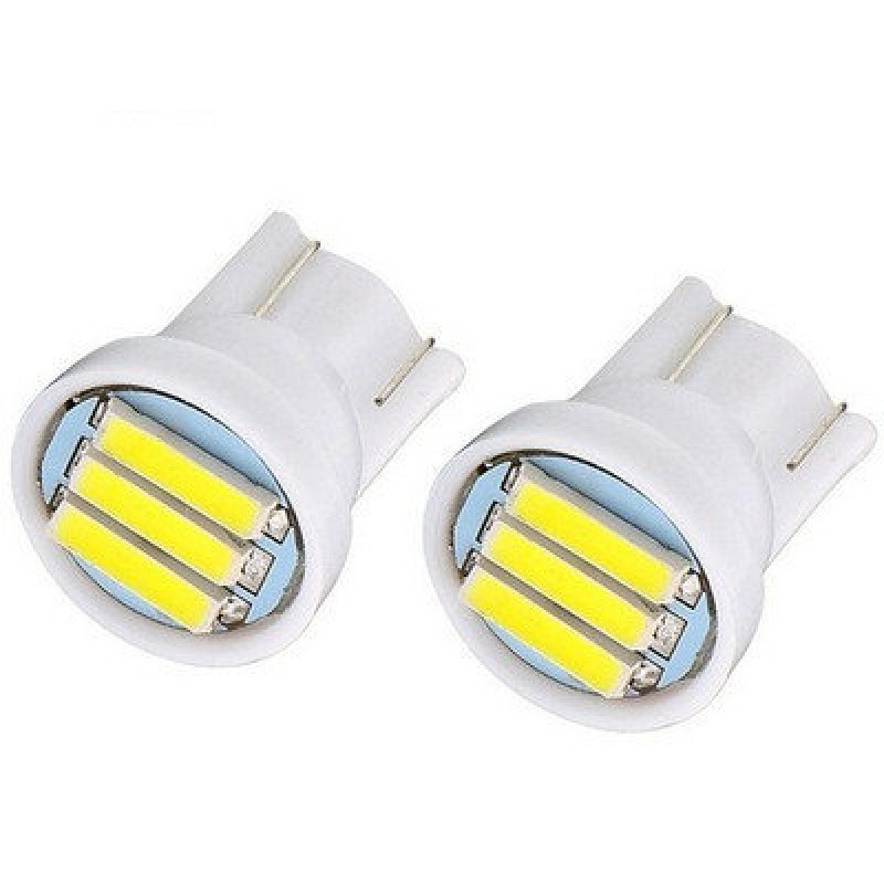 Лед лампа для габаритів, T10, 3smd , 24V, білий
