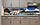 Вініловий кухонний фартух Корабель з білими вітрилами (наклейка для кухні ПВХ плівка скіналі) Море Блакитний, фото 5