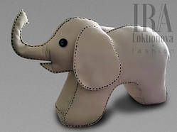 Авторська м'яка іграшка "Слон", інтер'єрні іграшки ручної роботи