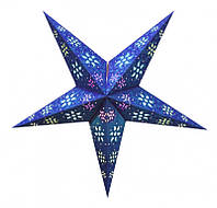 Светильник Звезда картонная 5 лучей BLUE CYCLONE ZARI