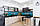 Вініловий кухонний фартух Скеляста бухта (скіналі для кухні наклейка ПВХ) Море Блакитний 60х200 см, фото 2