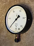 МТП-160, МП4-У, Манометр загальнотехнічний 250 кгс/см2 (25МПа,25000кПа) Ф160 мм М20*1,5 радіальний (сстер-НОВНІ!), фото 3