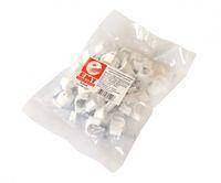 Кріплення для гофри APRO сіре 25 мм (50 шт/уп)