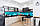 Кухонний фартух Хвиля (скіналі для кухні наклейка ПВХ) золота рибка вода Море Блакитний 60х200 см, фото 4