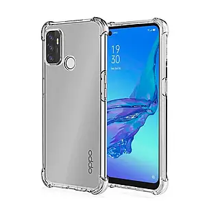 Силіконовий чохол Shockproof для OPPO A53 / A11s / A32 / A33 2020 / A53s (відкрита камера), фото 1