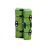 Куб антистрес | Нескінченний куб | QiYi MoFangGe Infinity cube green, фото 3
