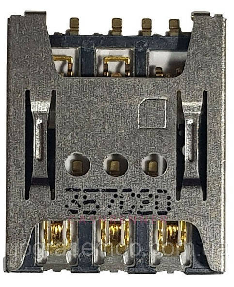 Роз'єм Sim-карти Motorola XT1670 Moto G5 /XT1675 на 1 Sim-карту, фото 1