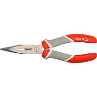 Тонкогубці нікельовані YATO, L=160 мм