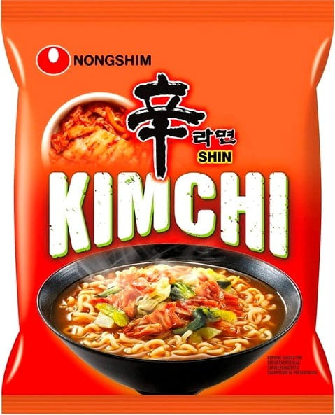 Локшина швидкого приготування Рамен Nongshim KimChi Ramyun 120g