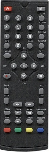 Пульт Pantesat HD3800 T2. Pearsat HD3810. UKC 7810 (DVB-T2)