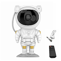 Нічник астронавт дитячий галактика з пультом ДУ і таймером