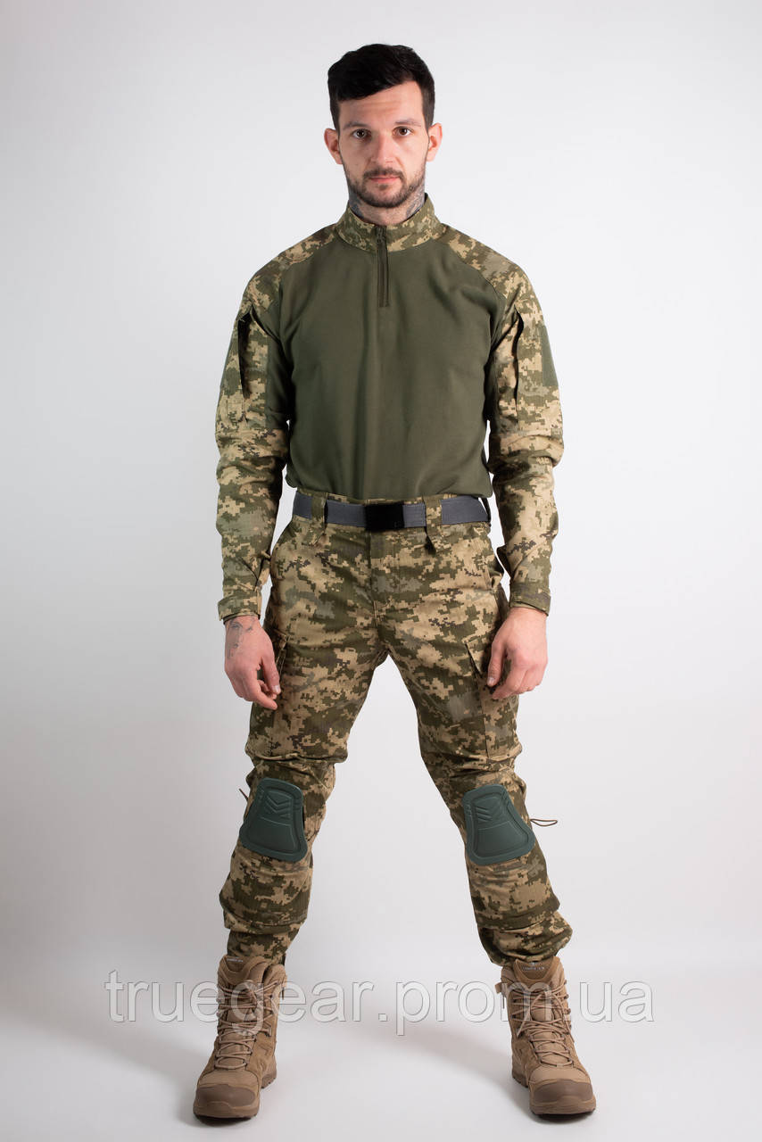 Штани тактичні True Gear Hunter піксель з наколінниками