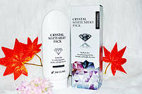 Освітлювальна нічна маска для обличчя 3W Clinic Crystal White Sleeping Pack, фото 5