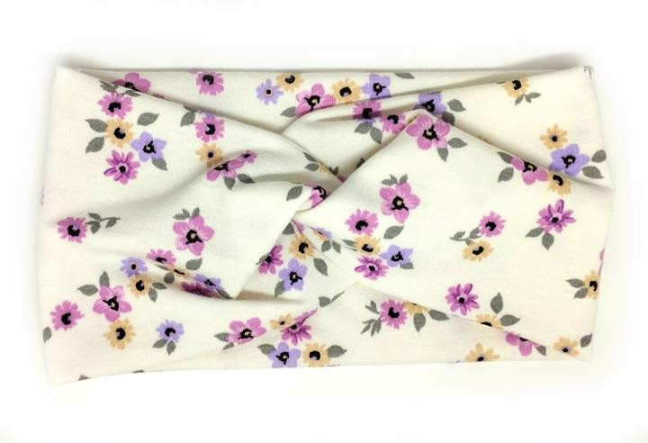 Пов'язка на голову дитяча Квіти, фото 1