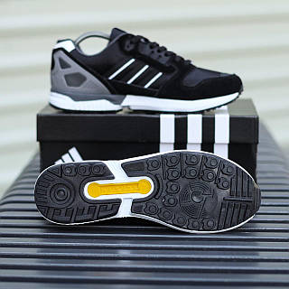 Мужские кроссовки Adidas ZX 800 Black White, цена: 2700 ₴, купить