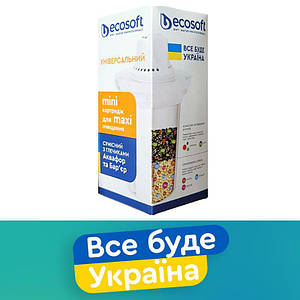 Універсальний картридж Ecosoft для фільтрів-глечиків 1 шт. (УВАГА: не підходять до Nemo)