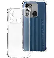 Силіконовий чохол Shockproof для Tecno Spark GO 2022 / Spark 8C (закрита камера)