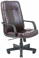 Офисное Кресло Руководителя Richman Бордо Мадрас Dark Brown Пластик М3 MultiBlock Коричневое