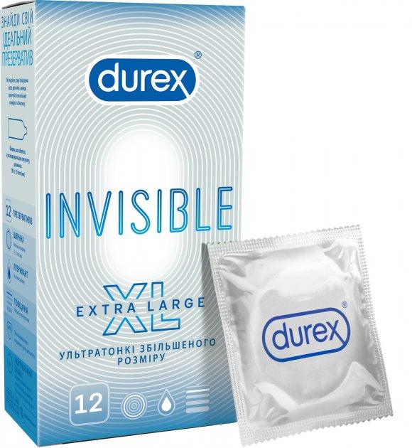 Презервативи Durex Invisible Extra Large XL №12
