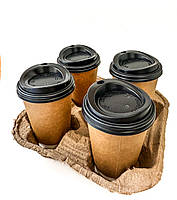 Тримач для 4х стаканчиків (холдер), фото 2