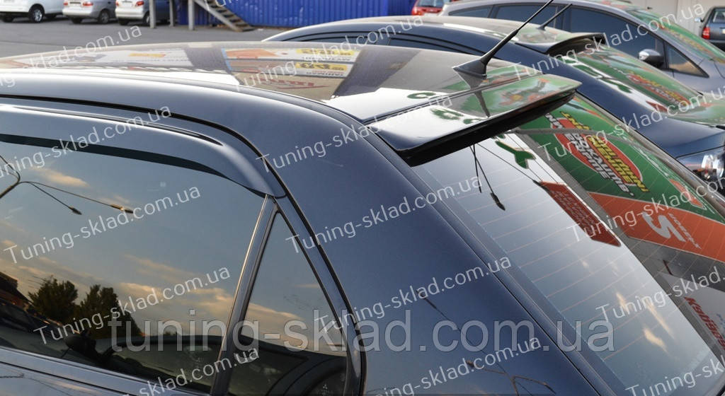 Спойлер на скло Мітсубісі Лансер 9 (спійлер заднього скла Mitsubishi Lancer 9), фото 1