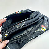 Поясна сумка бананка текстильна яскравий принт, фото 4