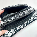 Поясна сумка бананка текстильна яскравий принт, фото 4