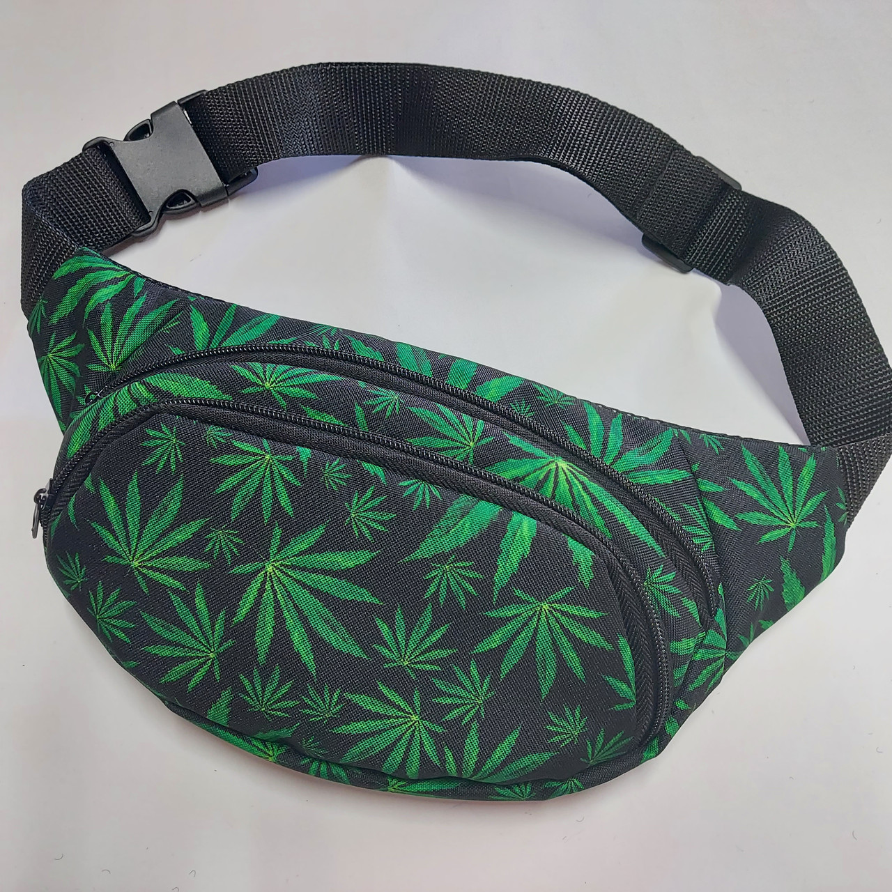 Поясна сумка бананка текстильна яскравий принт, фото 1