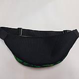 Поясна сумка бананка текстильна яскравий принт, фото 2