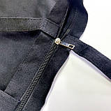 Сумка-шопер із малюнком на блискавці котон, фото 4