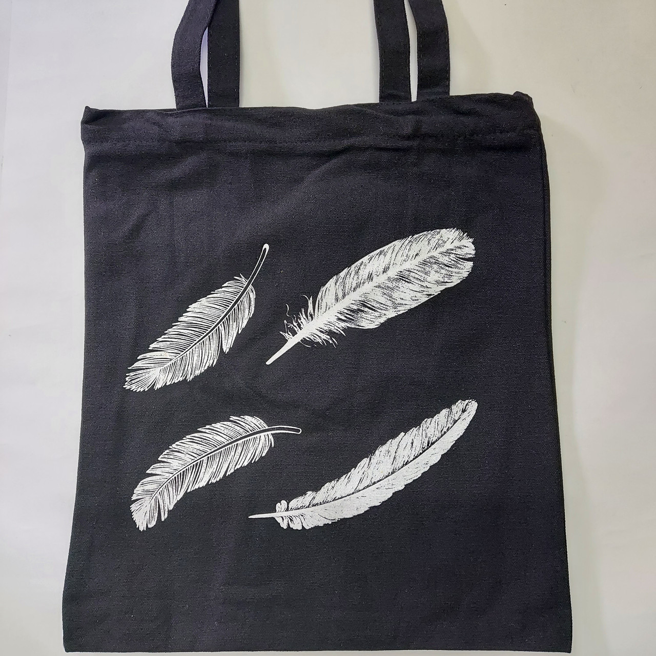 Сумка-шопер із малюнком на блискавці котон, фото 1