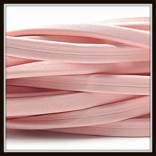 Шнур шкіряний 10*5 мм, колір світло-рожевий
