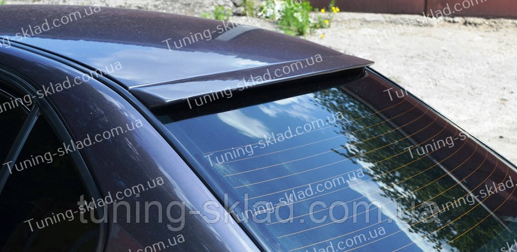 Спойлер на скло Mitsubishi Galant 8 (спойлер заднього скла Мітсубісі Галант 8), фото 1