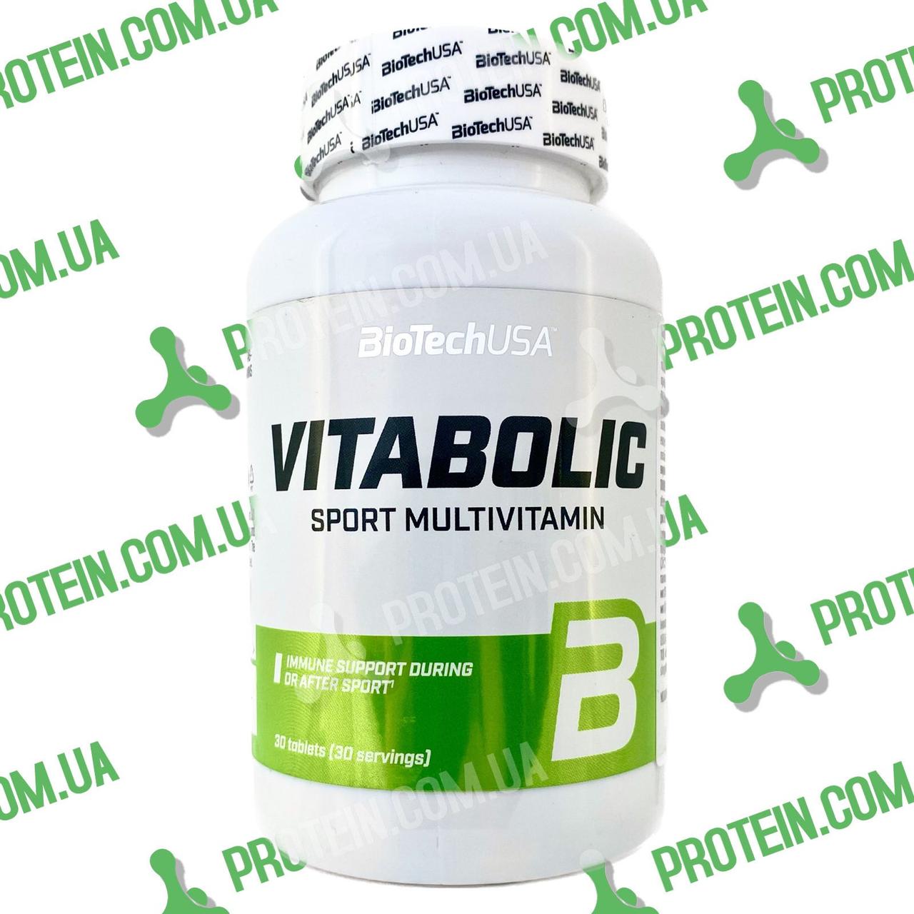 Витаминно-Минеральный Комплекс BioTech Vitabolic 30 таб: продажа, цена ...