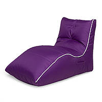 Кресло Мешок Лежак Оксфорд 80х125 Студия Комфорта Фиолетовый