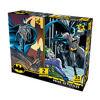 Пазлы 3D 10230 Batman, 2 картинки (300 деталей), 31-46см., в коробке, 30,5-23-5см.