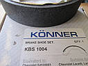 Колодки гальмівні задні Ланос, Сенс Konner KBS-1004, фото 3