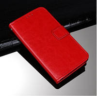 Чехол книжка Idewei для Xiaomi Poco X5 5G с визитницей Красный
