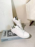Кроссовки женские Adidas Stan Smith White Black 3 адидас стан смит