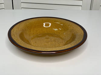 Тарілка для пасти 20 см, Гірчична (Pro Ceramics)